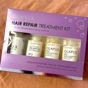 Planked hair repair treatment set